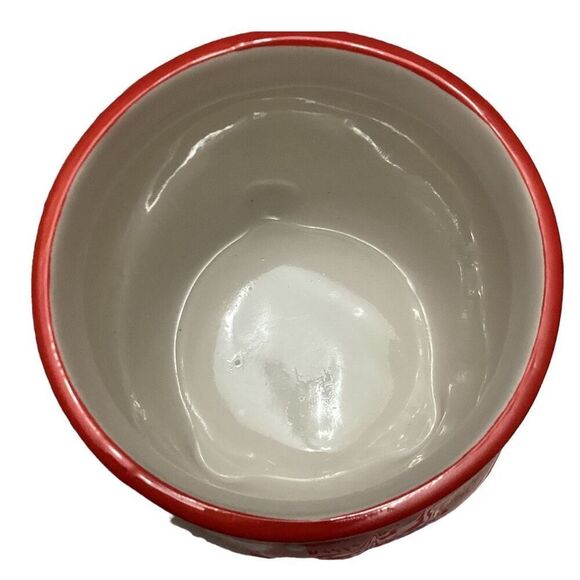 Vintage Swiss Miss Christmas Ceramic Polar Bear Canister Cookie Jar - Picture 6 of 8